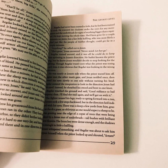 2002 The Savage Caves Dungeons Dragons Novel T H  Lain Print Wizards of Coast - Picture 15 of 16